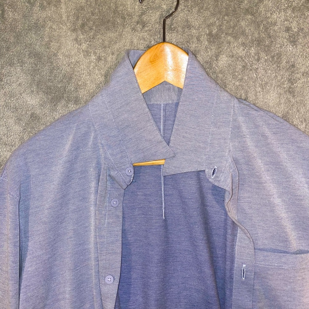 Lululemon Athletic Button Down Casual Dress Shirt, Large